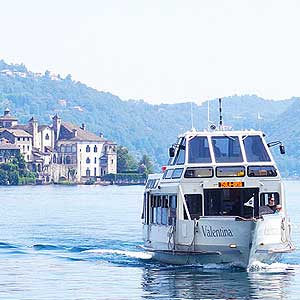 Die Schifffahrt am Lago d'Orta